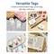 Avery Printable Arched Printable Tags, Sure Feed Technology, 2" x 3-1/2", Glossy White Cardstock, Print-to-The-Edge, Laser/Inkjet Printable, 80 Total